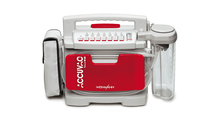 שואב נוזלים חשמלי ACCUVA Rescue | הדר הדרכה ושירותים רפואיים