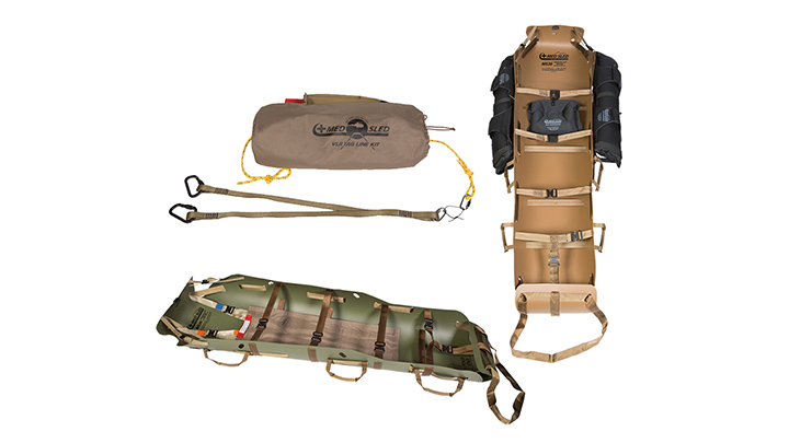 Med Sled 36″ Vertical Lift Rescue System | הדר הדרכה ושירותים רפואיים